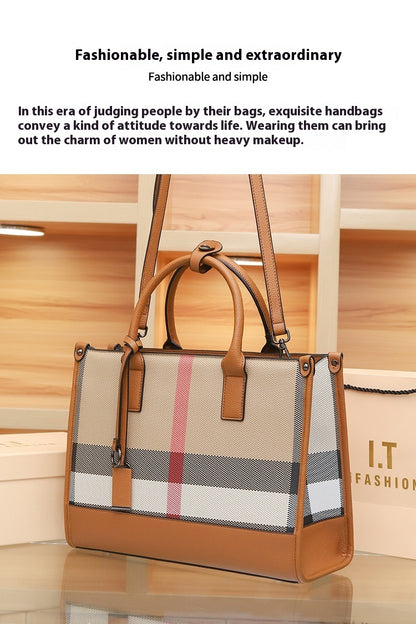 Women's High-grade Handbag Large Shoulder Bag Crossbody Bag