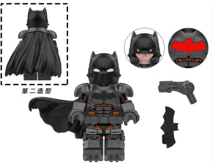 Black XE Suit Batman Custom Minifig